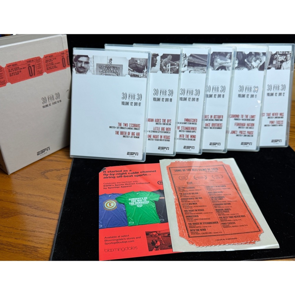 ESPN Films 30 for 30 Volume 02: DVD Box Set, Films 16-30, Documentary Collection